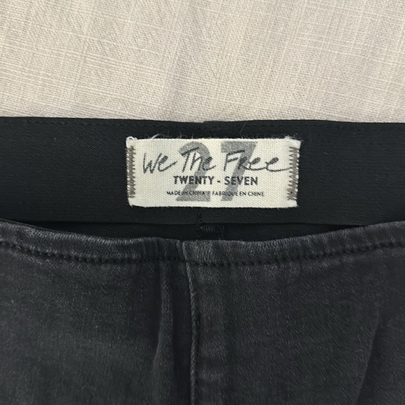 Free People Black Jeans, Size 27 - Picture 3 of 7